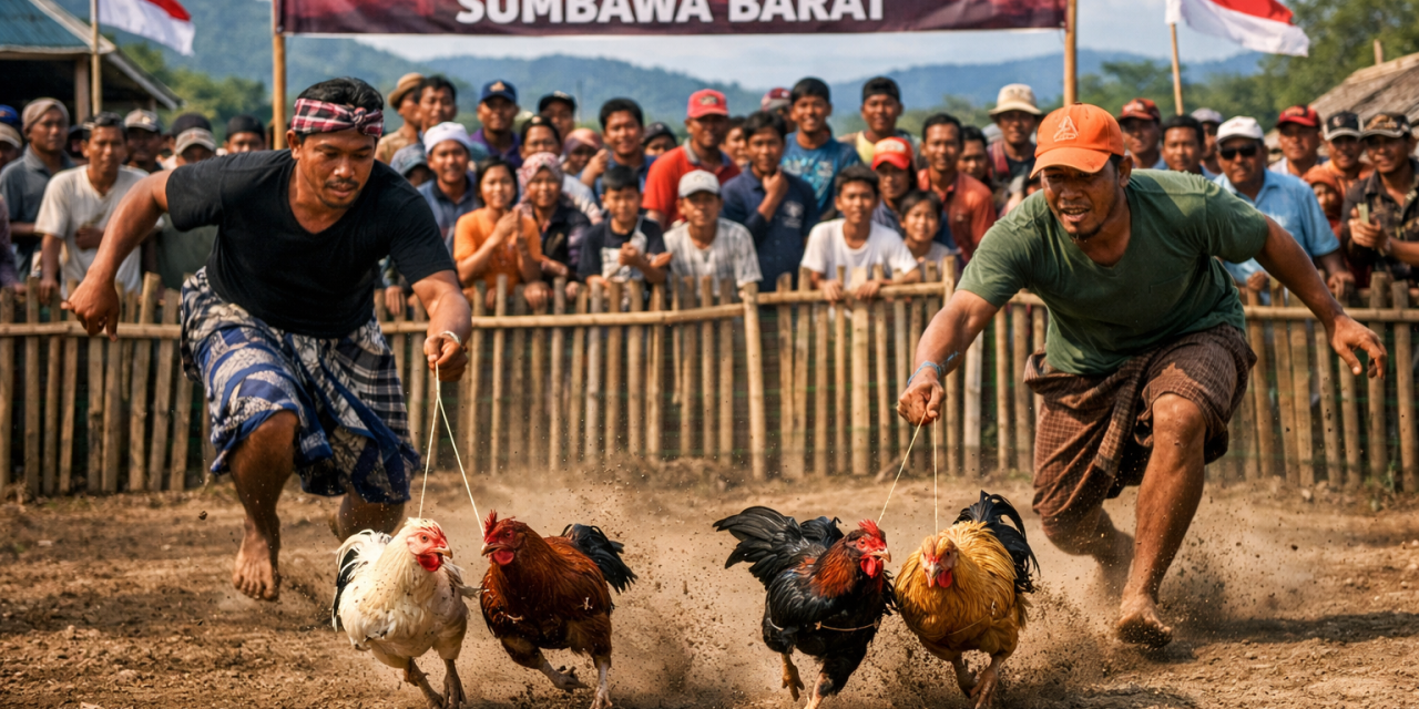 Tradisi Balapan Ayam Sumbawa Barat sebagai Kearifan Lokal