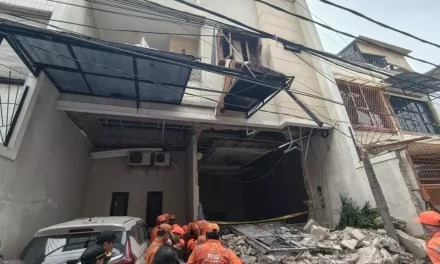 Ledakan Kebocoran Gas LPG di Grogol Petamburan Jakarta Barat