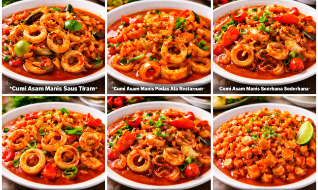 6 Resep Cumi Asam Manis Pedas: Pilihan Menu Favorit Keluarga