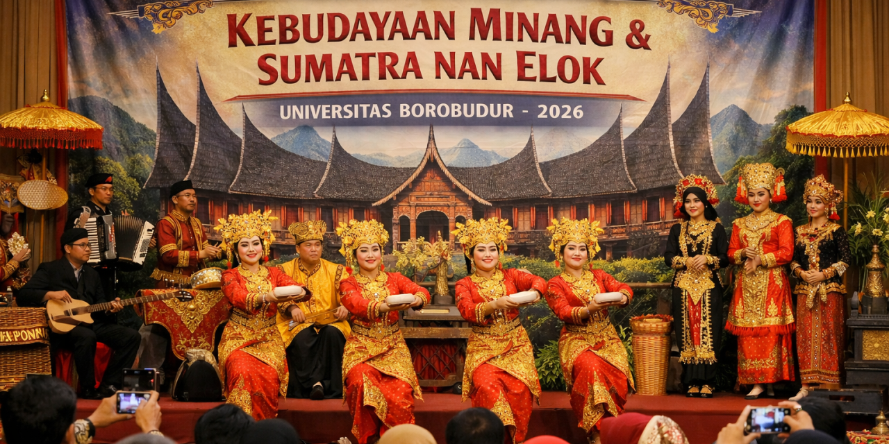 Pekan Budaya Minangkabau di Universitas Borobudur