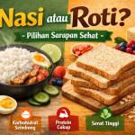 Nasi atau Roti: Mana Pilihan Sarapan yang Lebih Sehat?
