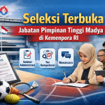 Seleksi Terbuka Jabatan Pimpinan Tinggi Madya di Kemenpora RI