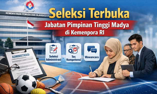 Seleksi Terbuka Jabatan Pimpinan Tinggi Madya di Kemenpora RI