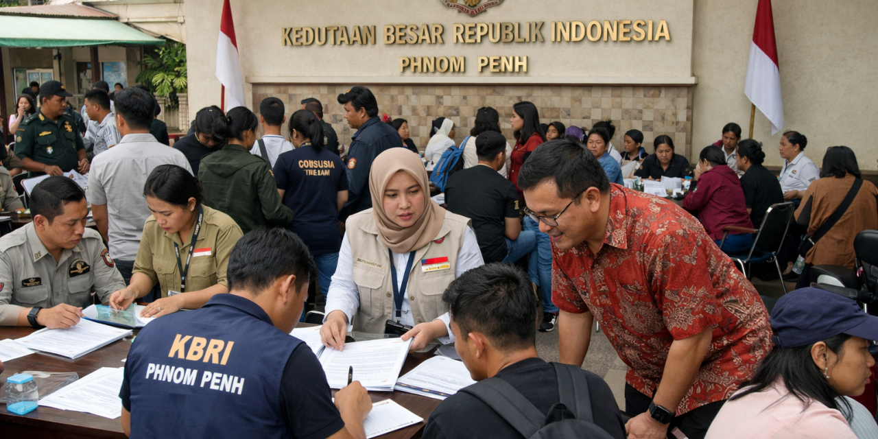 KBRI Phnom Penh Tangani WNI Terdampak Penipuan Daring