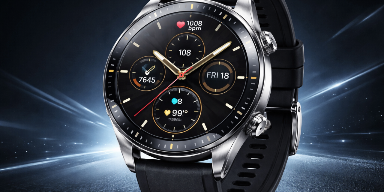 Honor Watch GS 5 Resmi, Desain Tipis dan Baterai Tahan Lama