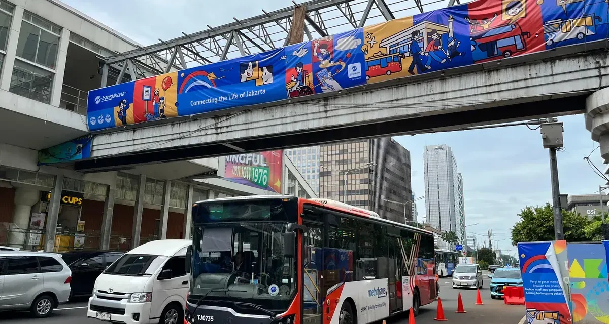 JPO Sarinah, Jembatan Penyeberangan Pertama di Indonesia
