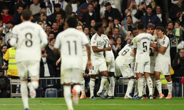 Real Madrid Tutup Paruh Musim dengan Kemenangan Meyakinkan