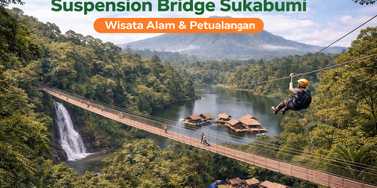 Situ Gunung Suspension Bridge, Ikon Wisata Alam Sukabumi