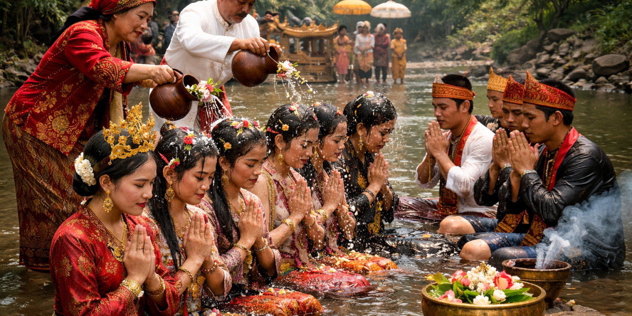 Tradisi Blangikhan Lampung: Simbol Menyambut Bulan Ramadan