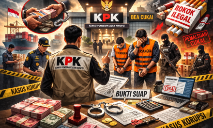 KPK Bongkar Kasus Suap Bea Cukai Terkait Rokok Ilegal