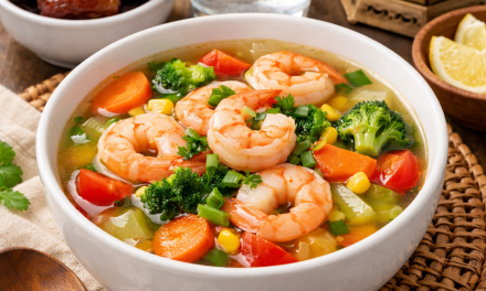Resep Sup Sayur Udang untuk Menu Berbuka Puasa Sehat