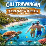 Gili Trawangan Dinobatkan Destinasi Berenang Terbaik Dunia 2026