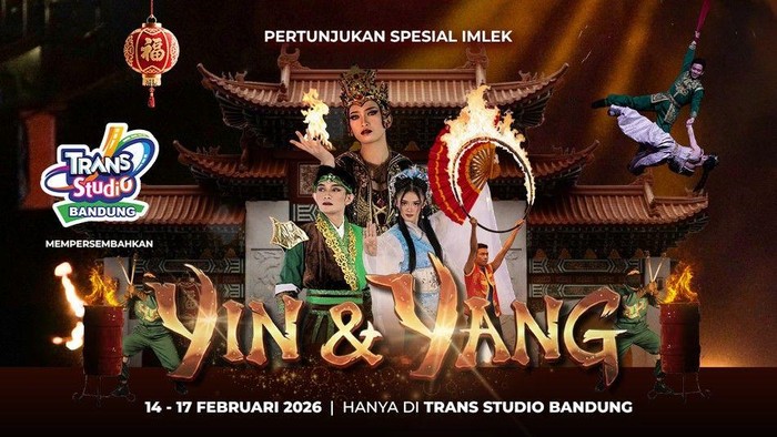 Trans Studio Bandung: Pertunjukan Yin & Yang & Promo Spesial