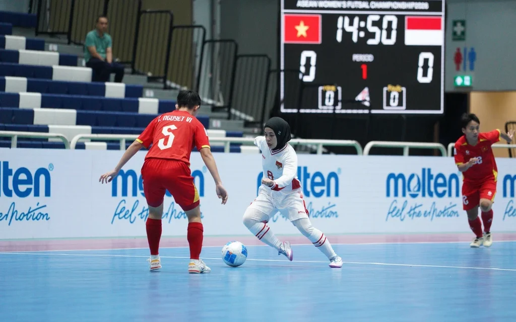 Indonesia Tumbang 1-4 dari Vietnam di AFF Futsal Wanita 2026