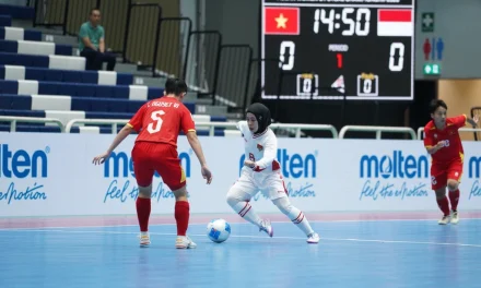 Indonesia Tumbang 1-4 dari Vietnam di AFF Futsal Wanita 2026