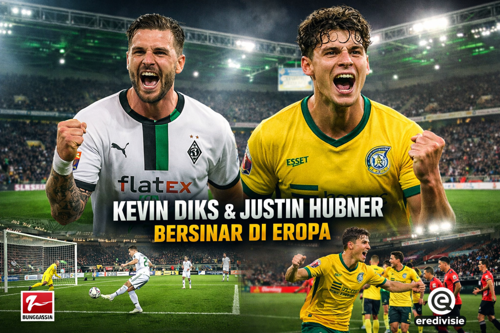 Kevin Diks dan Justin Hubner