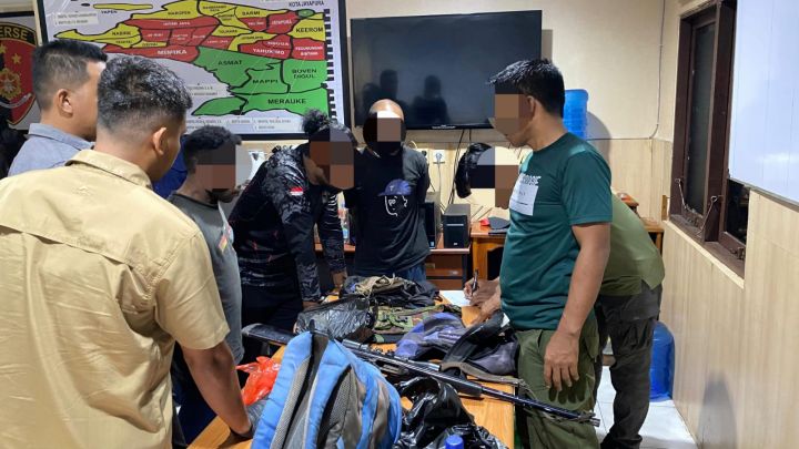 Jaringan Senjata KKB di Jayapura