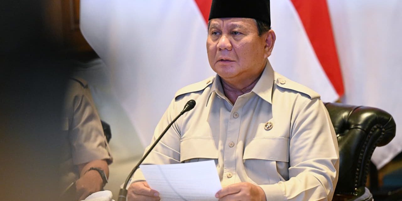 Prabowo Minta Kapolri Usut Tuntas Teror Air Keras Aktivis KontraS