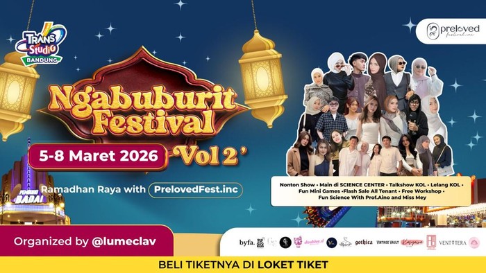 Festival Ngabuburit Seru Kini Hadir di Trans Studio Bandung