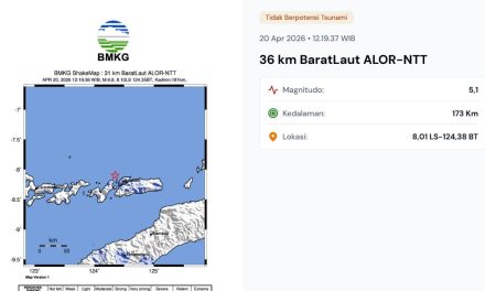 Gempa Hari Ini Guncang Indonesia, 4 Wilayah Terdampak