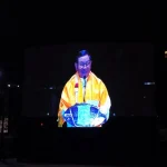 Malam Renungan Suci Monas: Jakarta Serukan Perdamaian Dunia