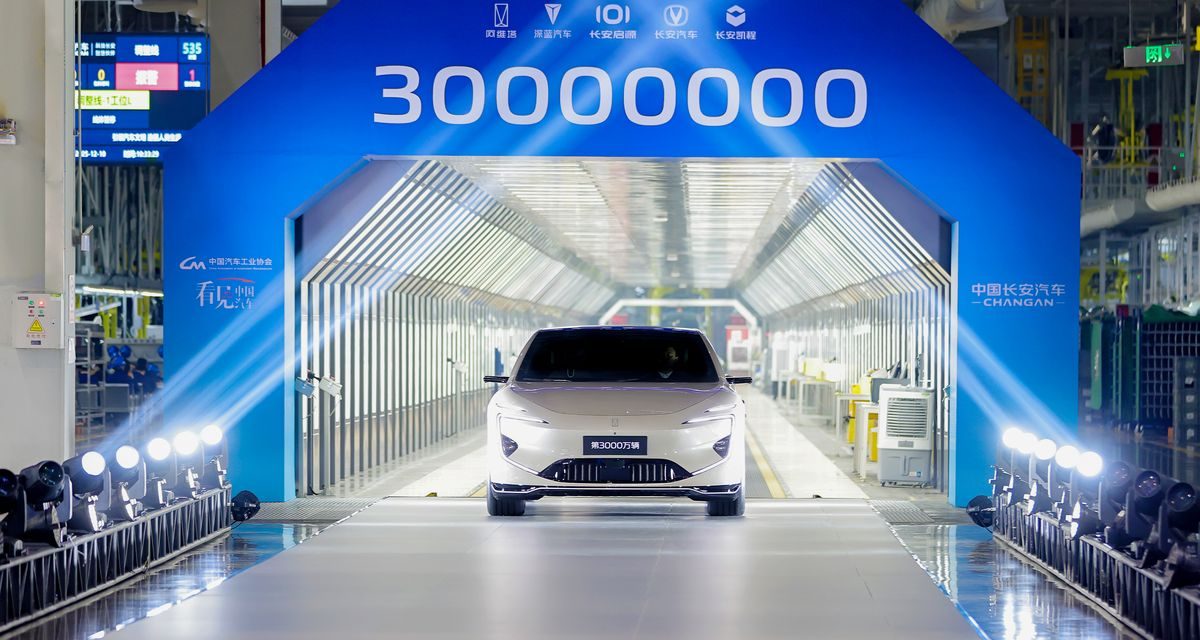 Penjualan Changan 2025 Tembus 2,9 Juta Unit, NEV Melonjak