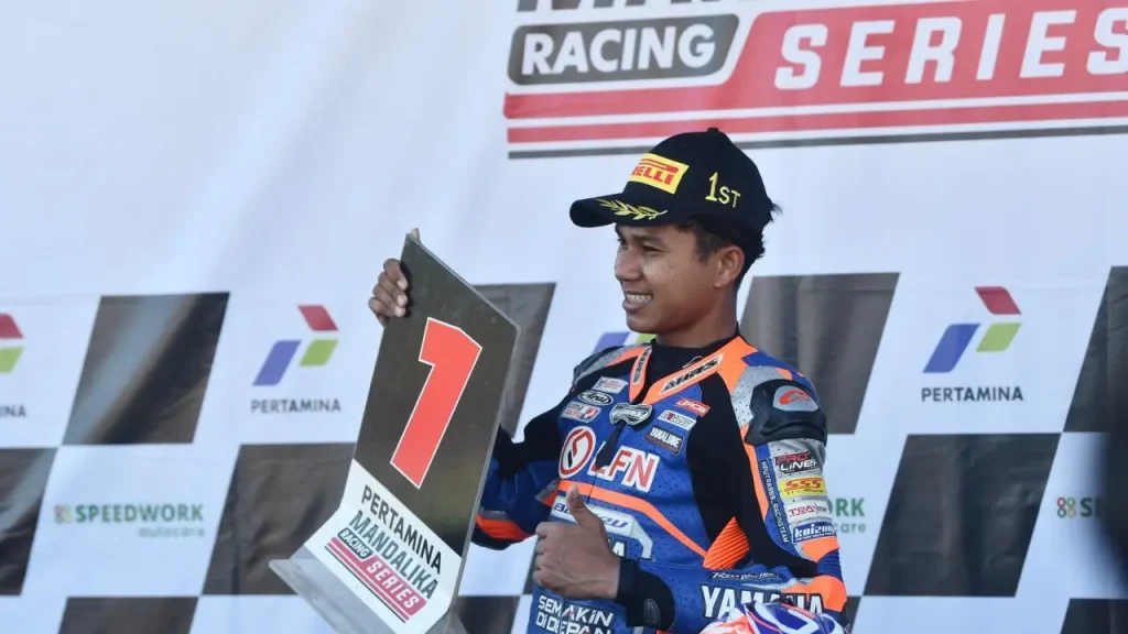 Pembalap muda Indonesia berlaga pada Pertamina Mandalika Racing Series 2026