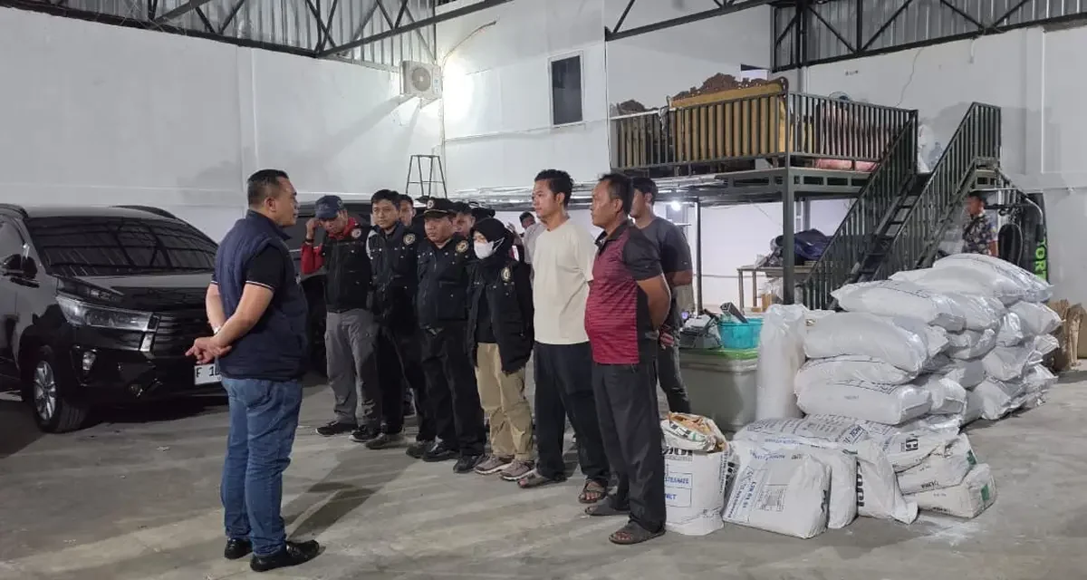 Polisi Sita 1,5 Ton Bahan Baku Narkotika, Dua Pemasok Ditangkap