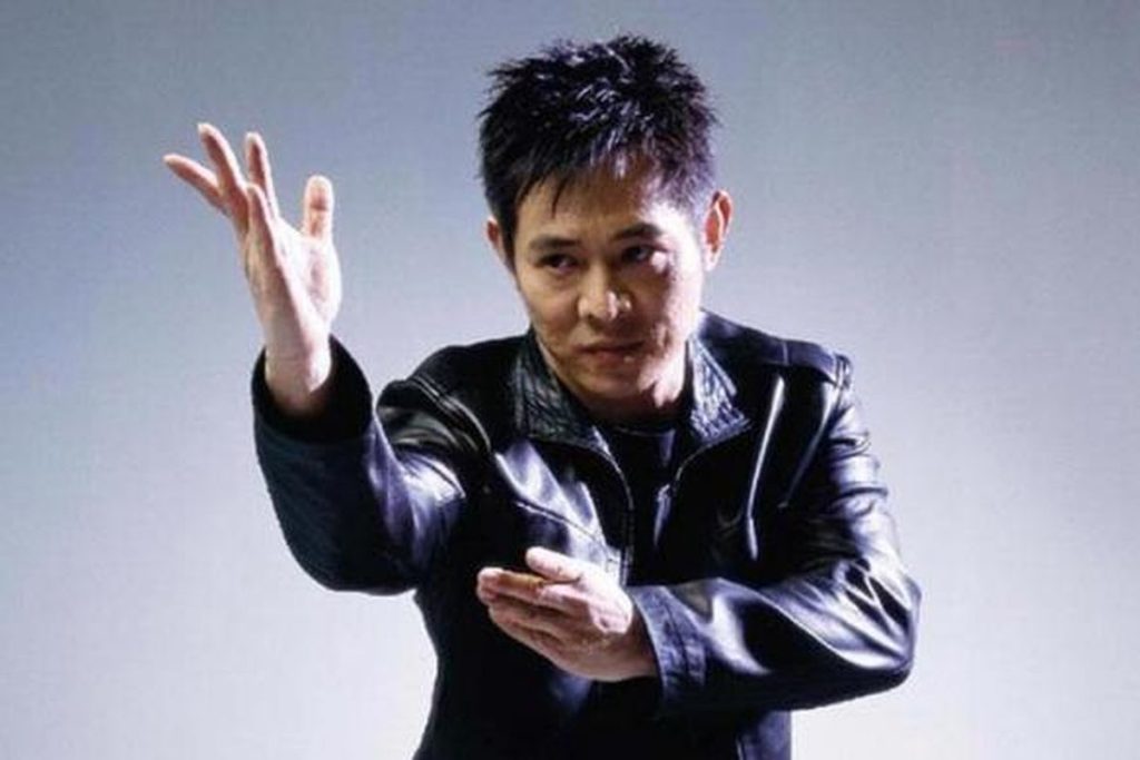 Jet Li bersama putrinya Jada saat membahas kehidupan keluarga dan peran Nina Li Chi dalam sebuah podcast.