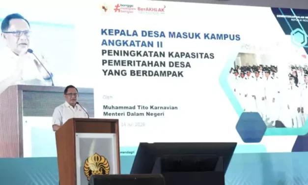 Tito Ungkap Alasan Banyak Kepala Desa Berakhir di Meja Hijau