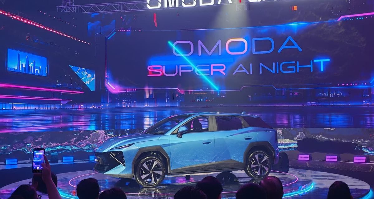 Omoda O4 EV Andalkan Super AI Cockpit, Mobil Listrik dengan Teknologi AI Generasi Baru