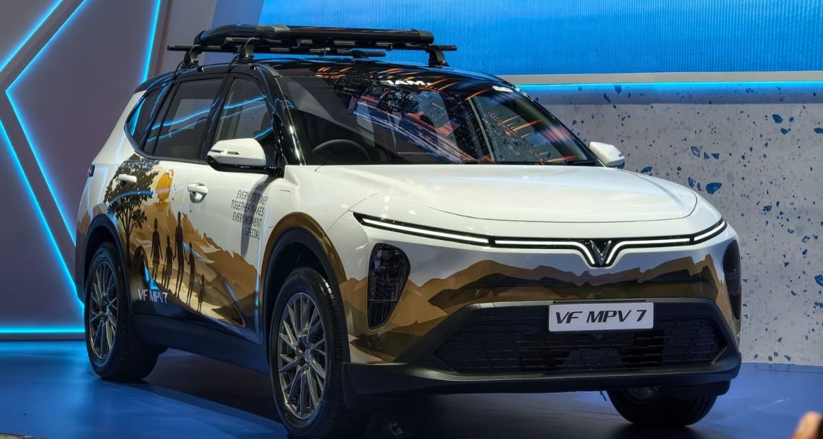 Modifikasi VinFast VF MPV 7 di GIIAS 2026 Tampil Simpel dengan Nuansa Petualangan Keluarga