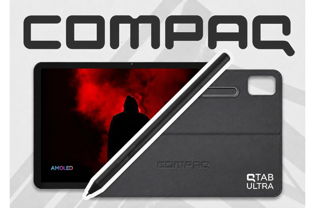 Compaq QTab Ultra 12.6 tablet Android dengan layar AMOLED 12,6 inci