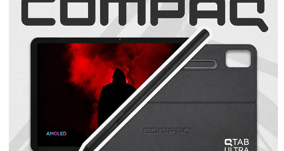 Compaq Kembali dengan QTab Ultra 12.6, Tablet Android Baterai 11.000 mAh