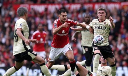 Manchester United vs Ipswich Town Imbang 1-1 di Babak Pertama