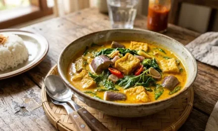 Resep Kuah Santan Terong, Tahu, dan Kemangi yang Gurih dan Harum