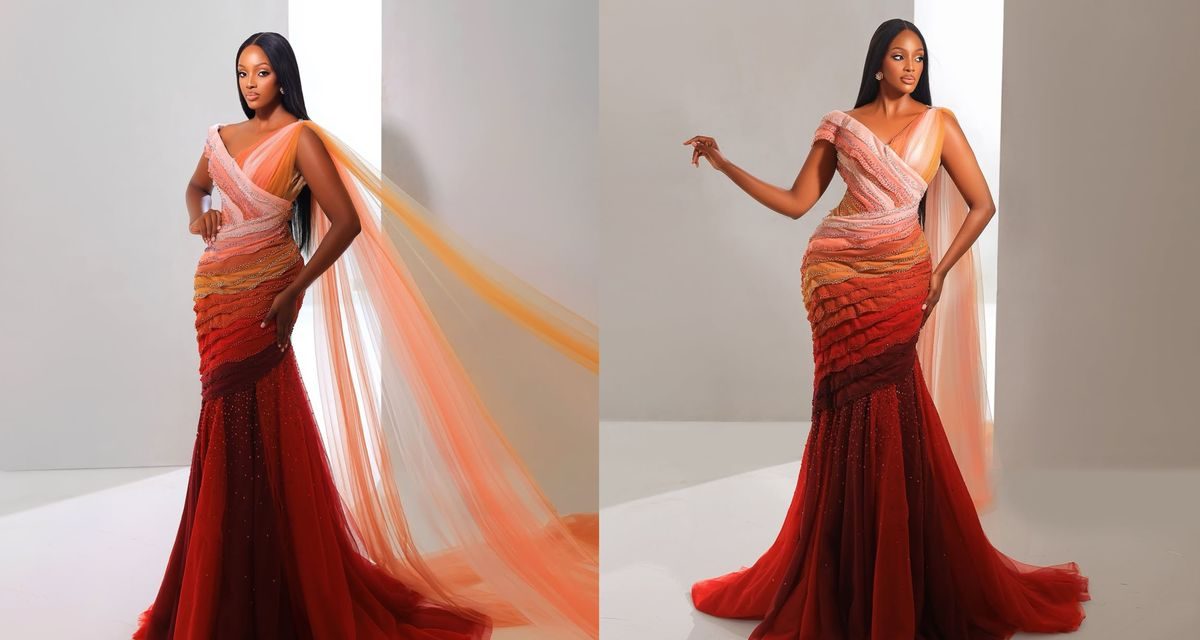 Gaun Miss World Uganda Curi Perhatian, Terinspirasi 7 Lapisan Tubuh saat Operasi Caesar