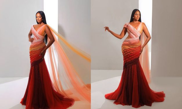 Gaun Miss World Uganda Curi Perhatian, Terinspirasi 7 Lapisan Tubuh saat Operasi Caesar