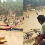 Ribuan Warga Ikuti Tradisi Menuba di Sungai Arut